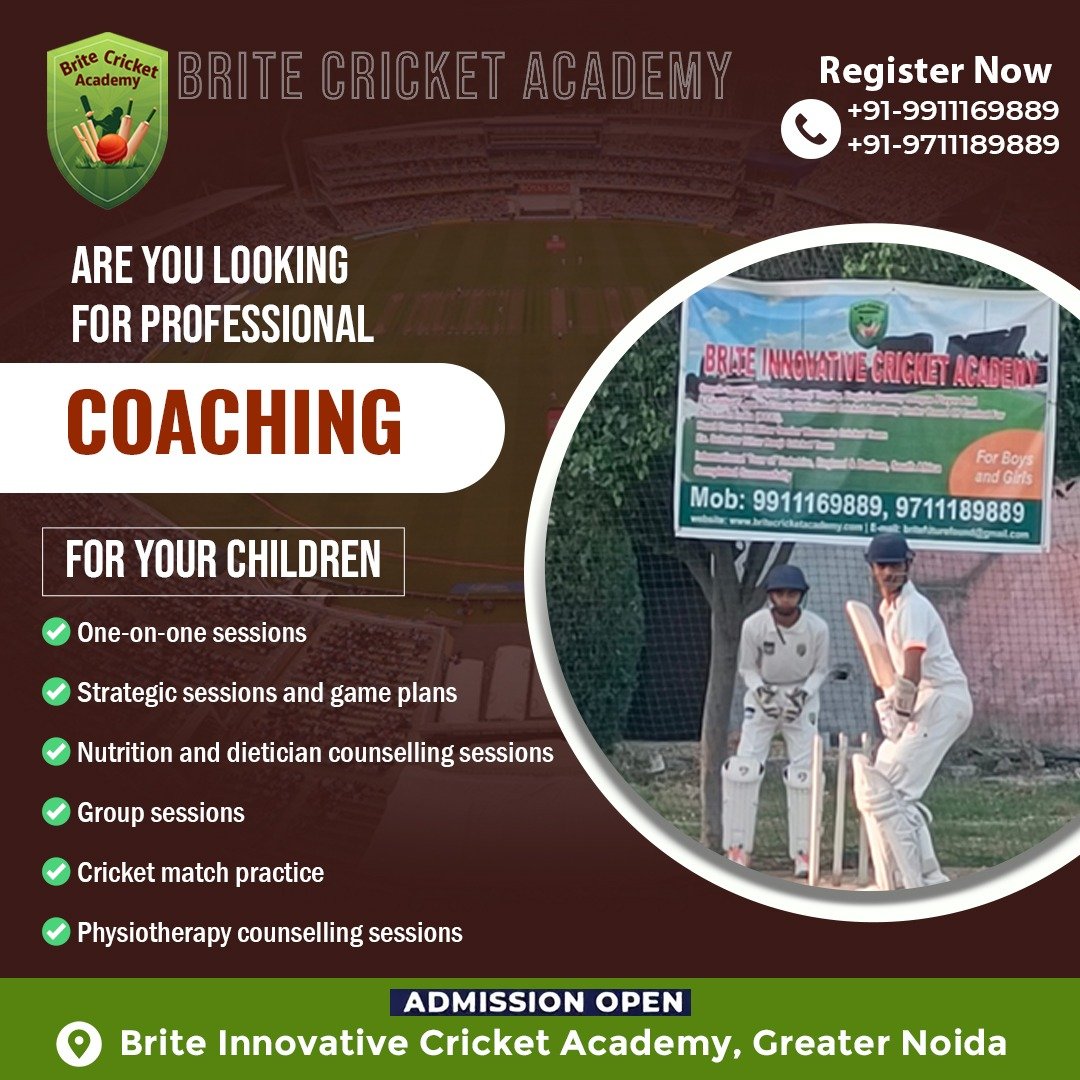 Best Cricket Academy for Boys & Girls in Noida